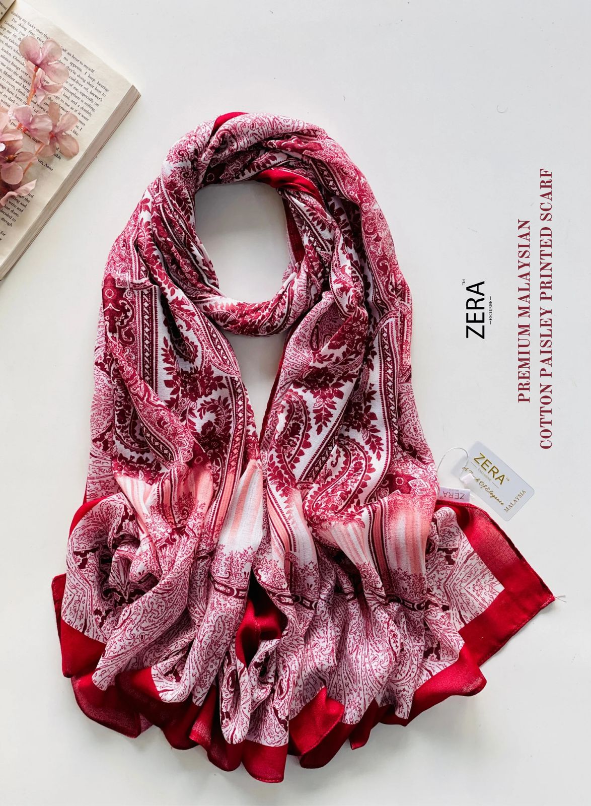 zera printed cotton hijabs